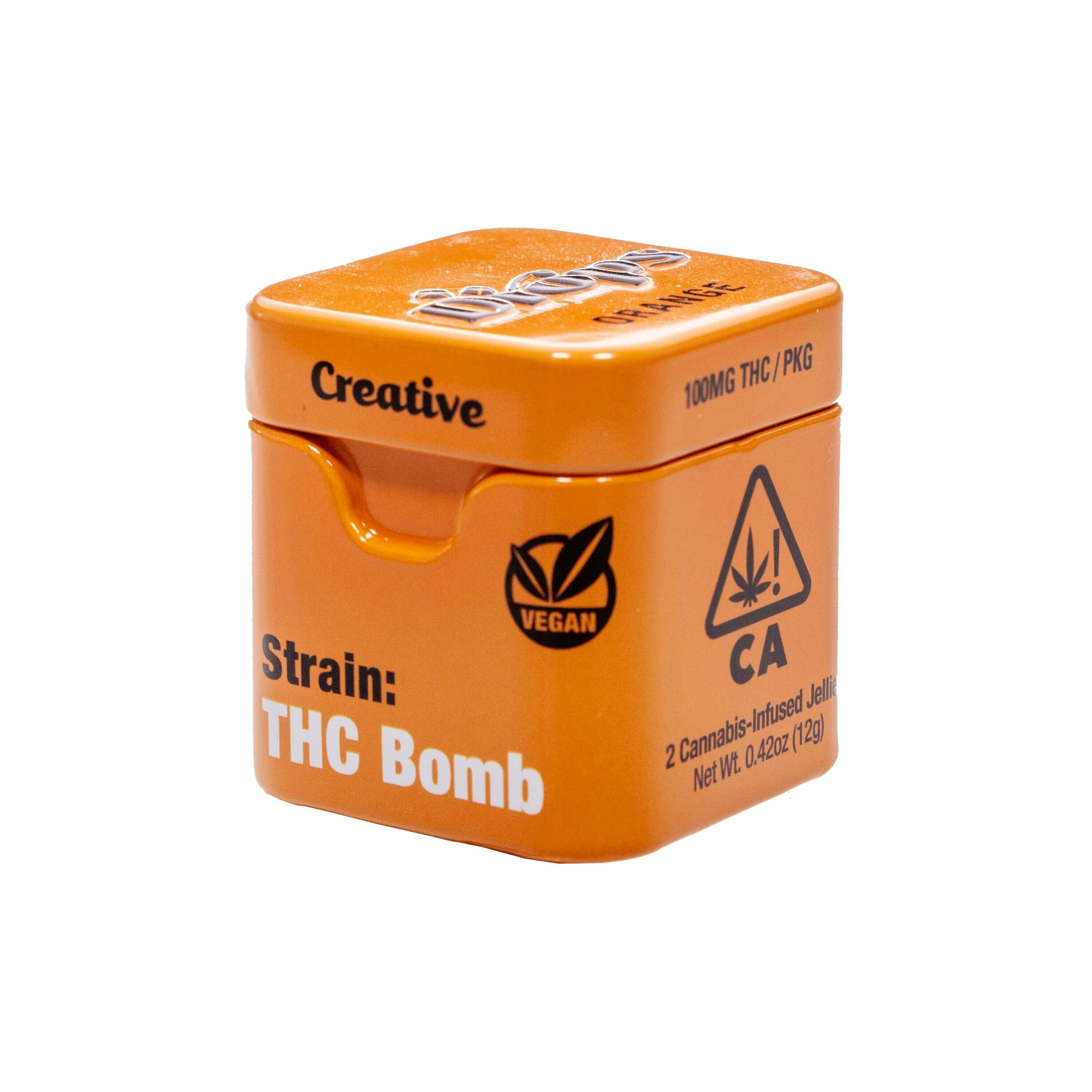 Drops — Orange Cannabis Jellies