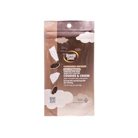 Heavenly Sweet | Cookies & Cream Chocolate Bar (100mg THC)