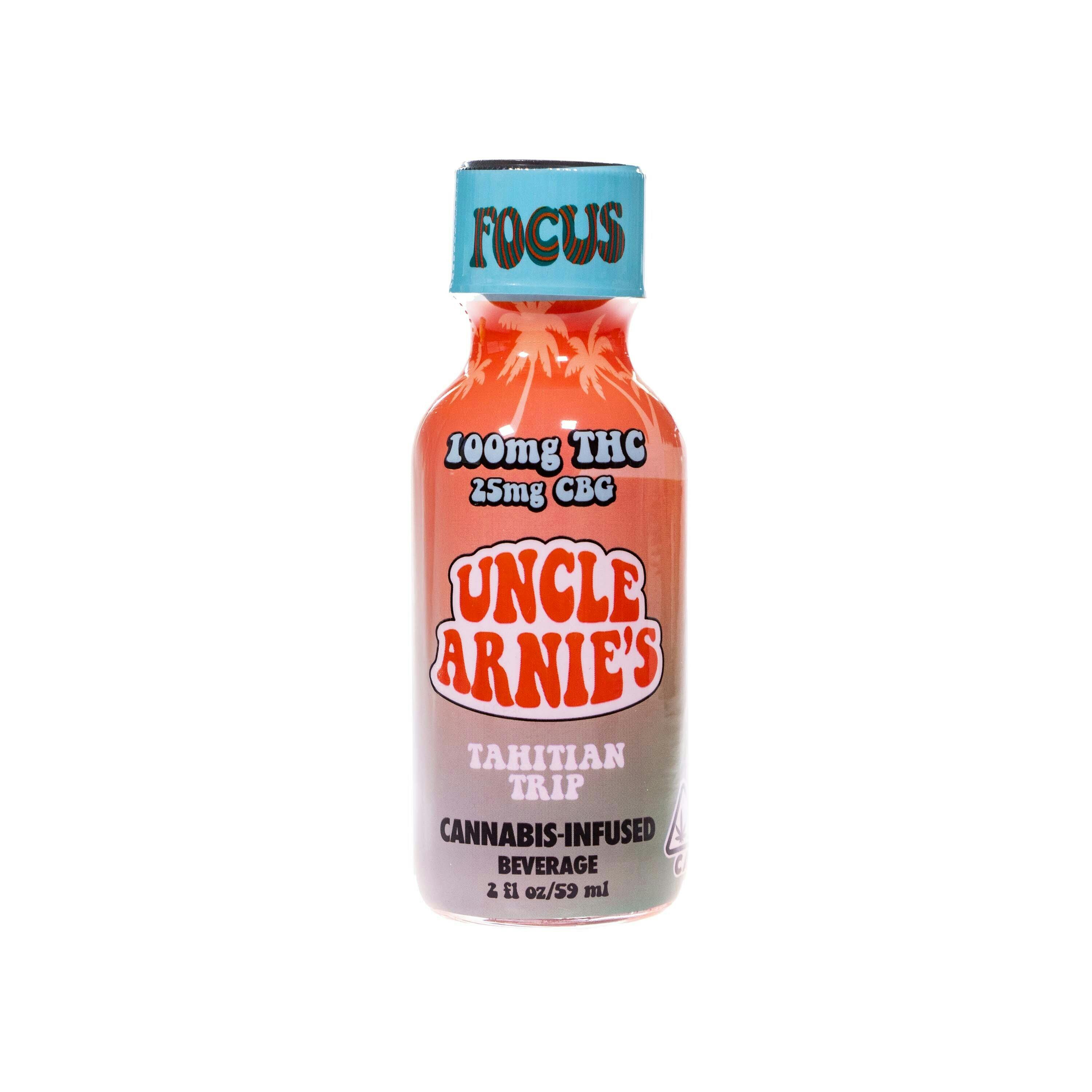 Uncle Arnie's | Tahitian Trip Beverage (2oz - 4:1 THC/CBG 125mg Total)