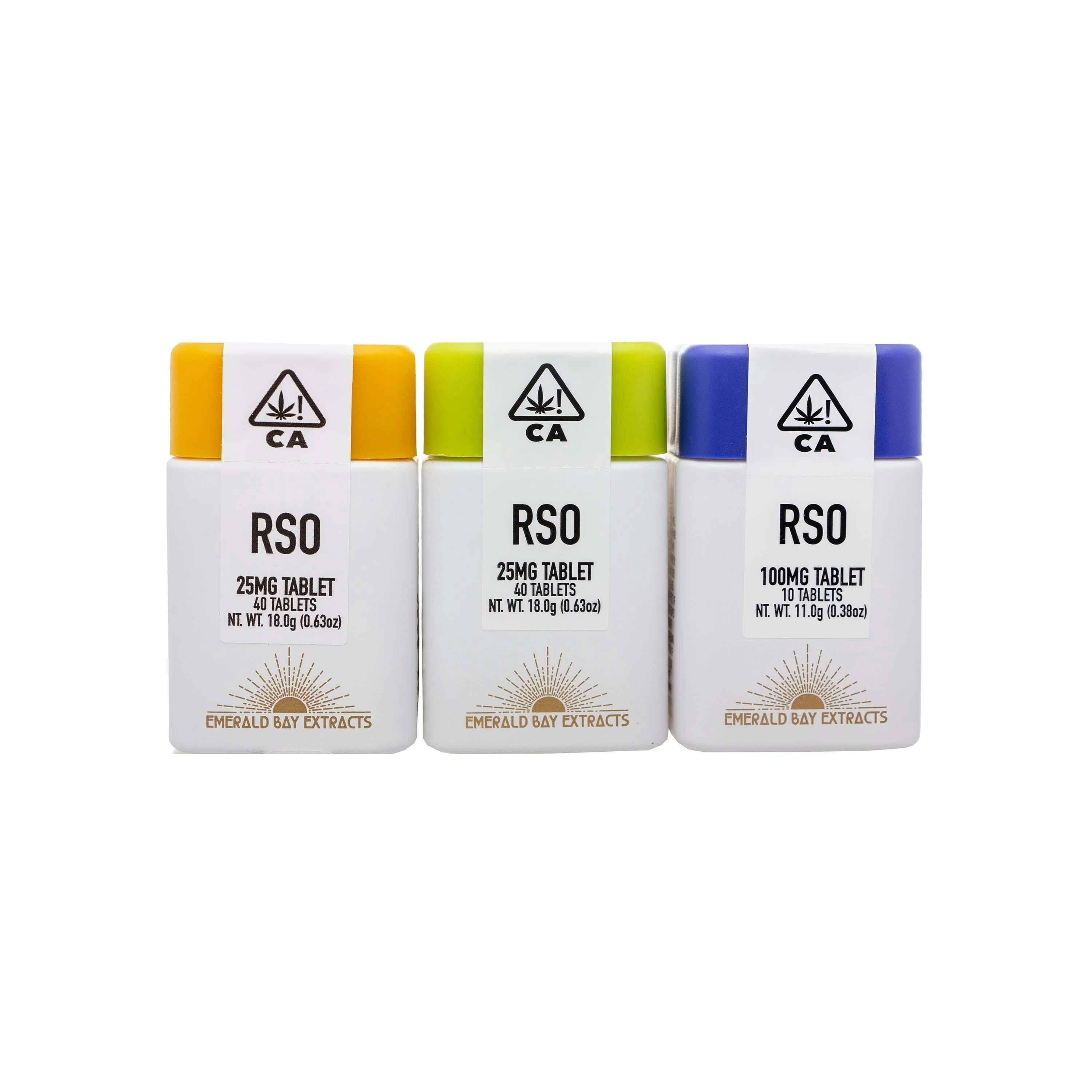 Emerald Bay Extracts — Almost Mochi RSO Tablets