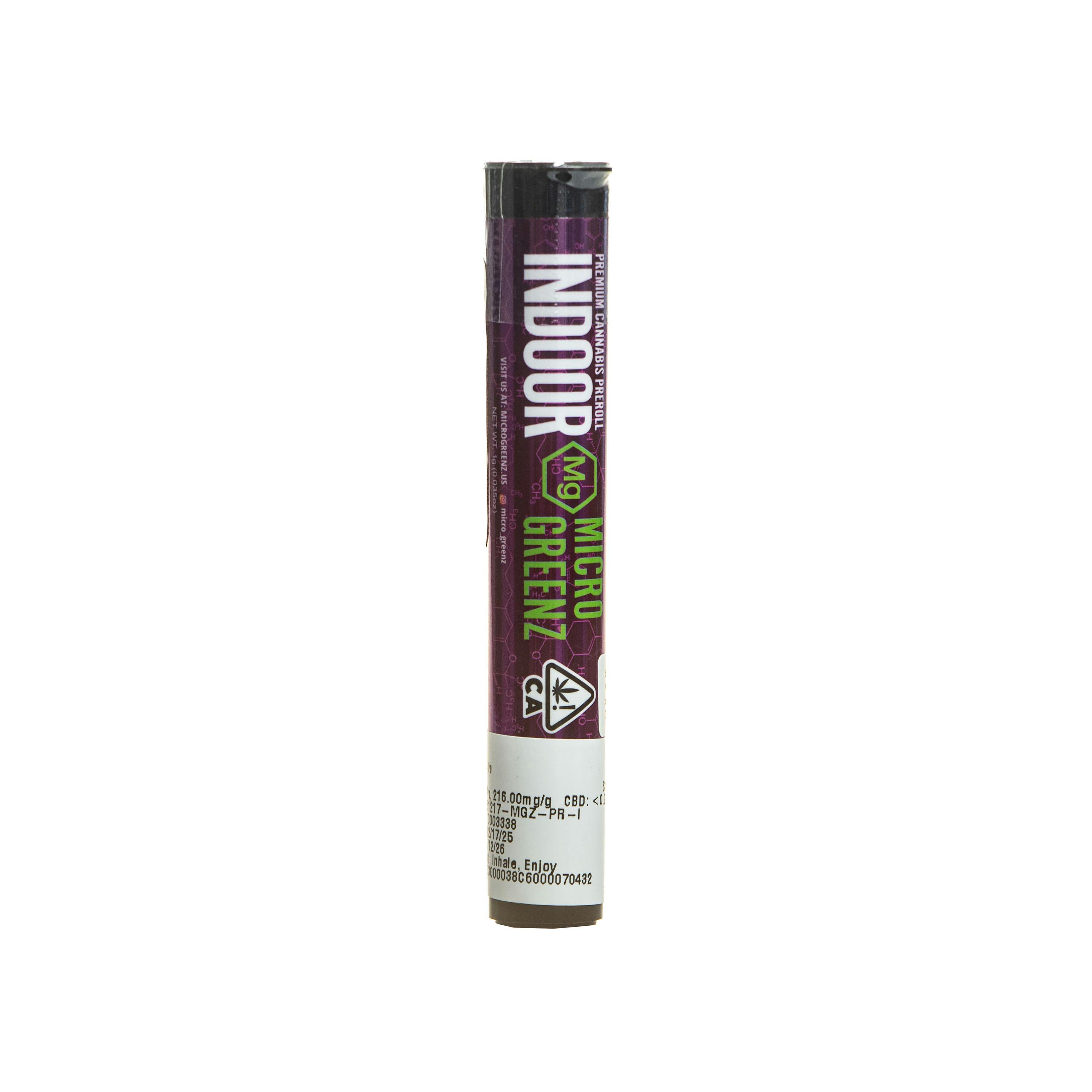 Micro Greens | Cherry Gas x Triangle Kush Pre-roll (1g)