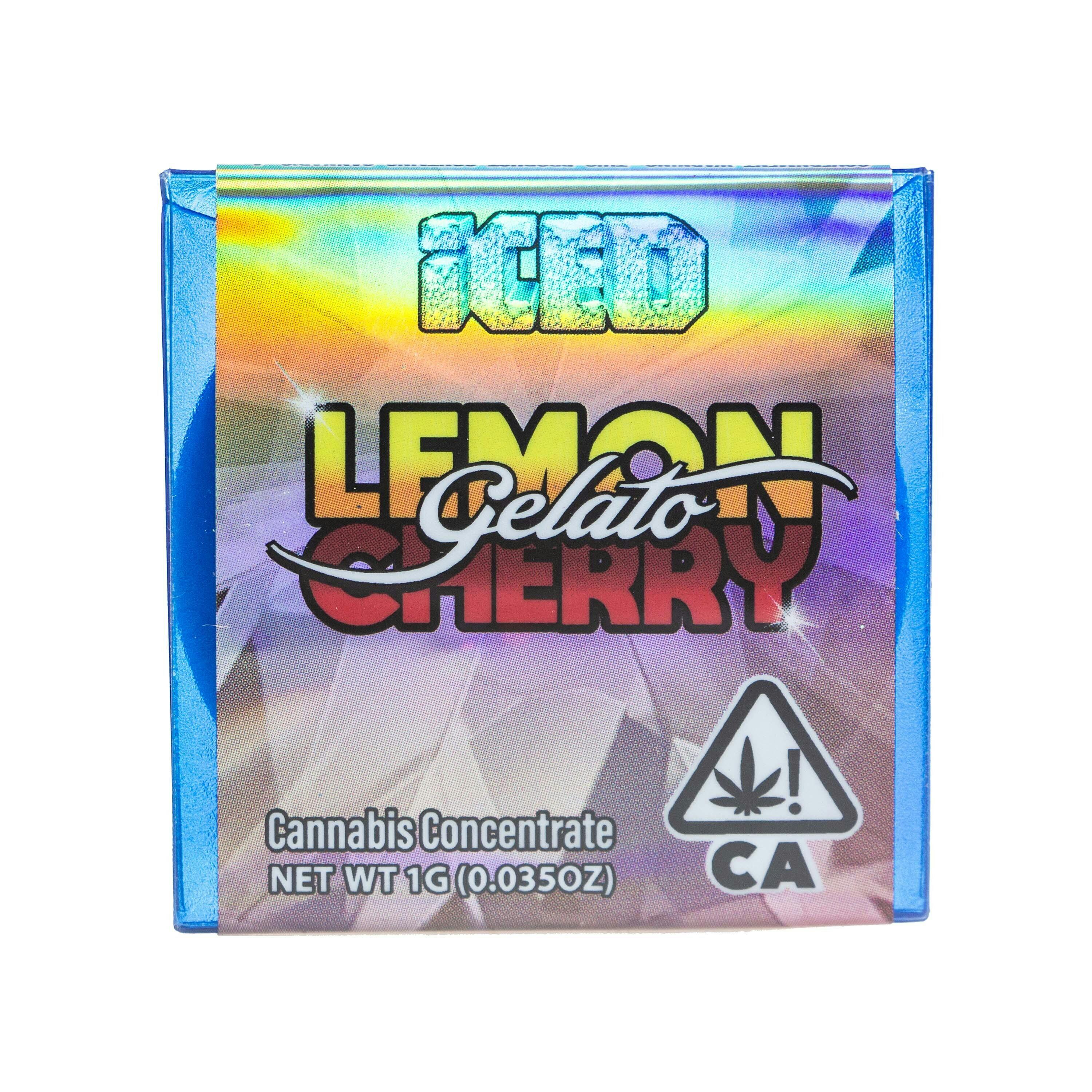 ICED: Lemon Cherry Gelato