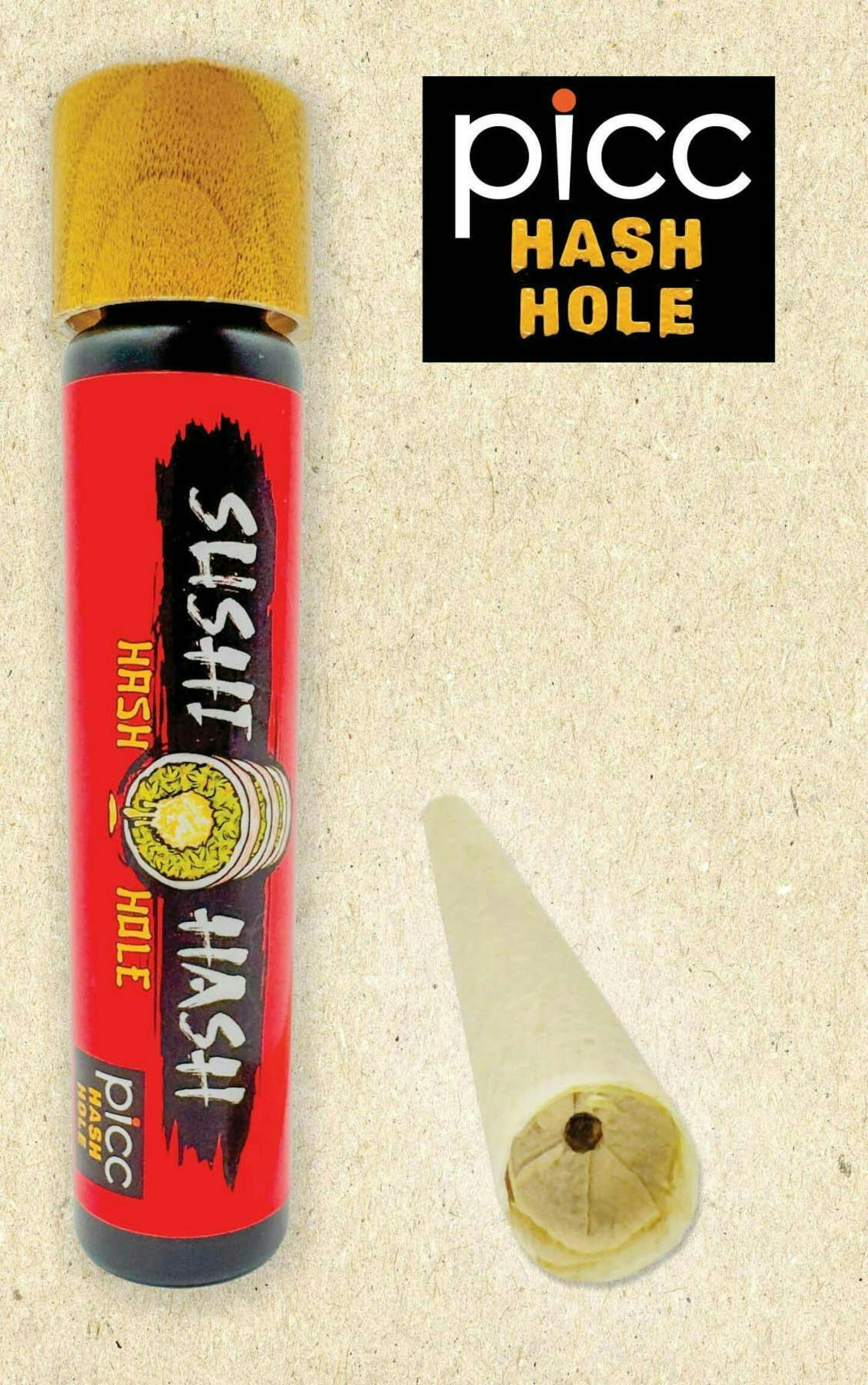 SUSHI HASH | Gold Rush x Zookies Rosin (S) | Hash Hole Pre-Roll 1G