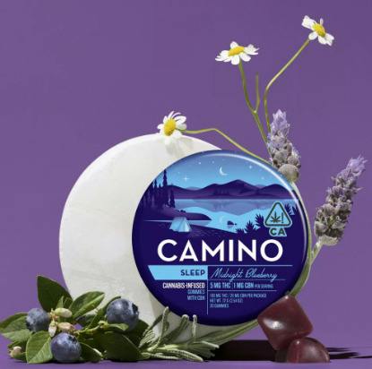 Camino | Sleep | Midnight Blueberry | Gummies 5:1 THC:CBN 20pk (100mg)