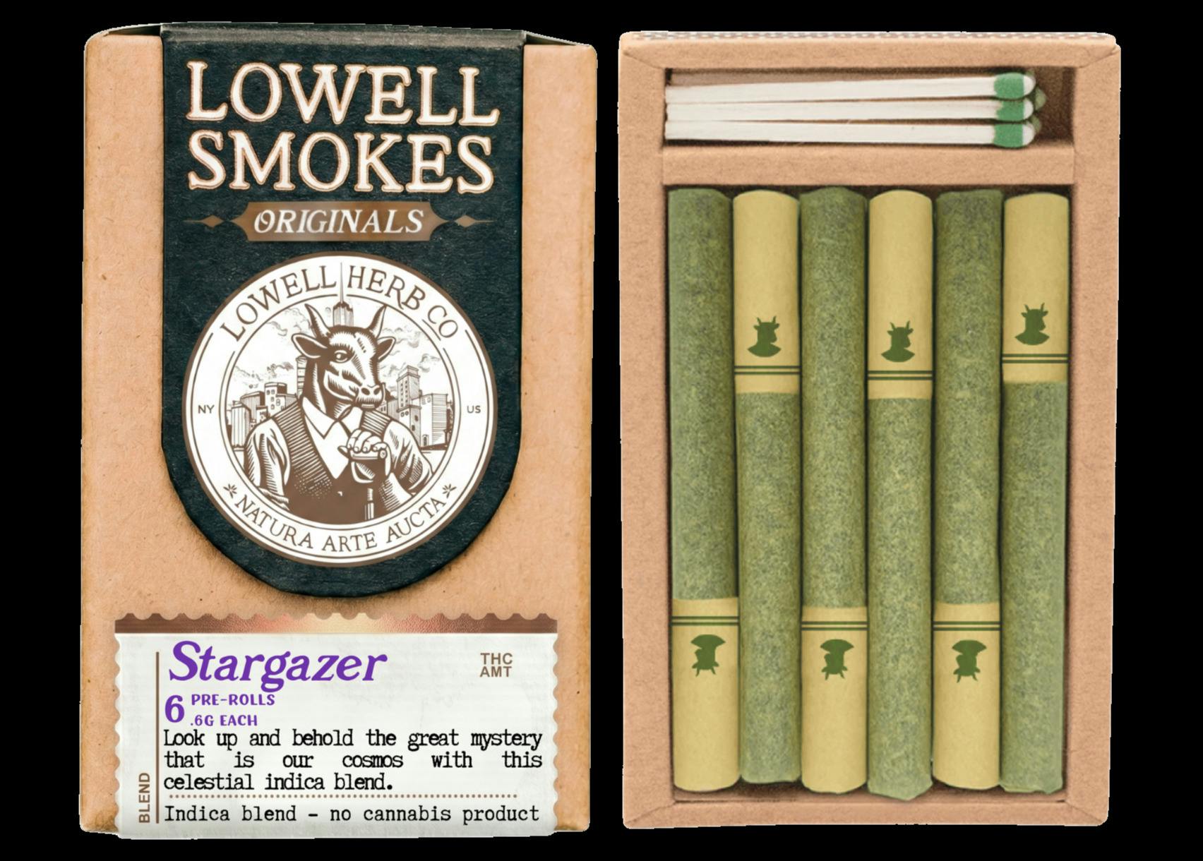Lowell Smokes | Stargazer (I) | Pre-Roll Pack 3.6G