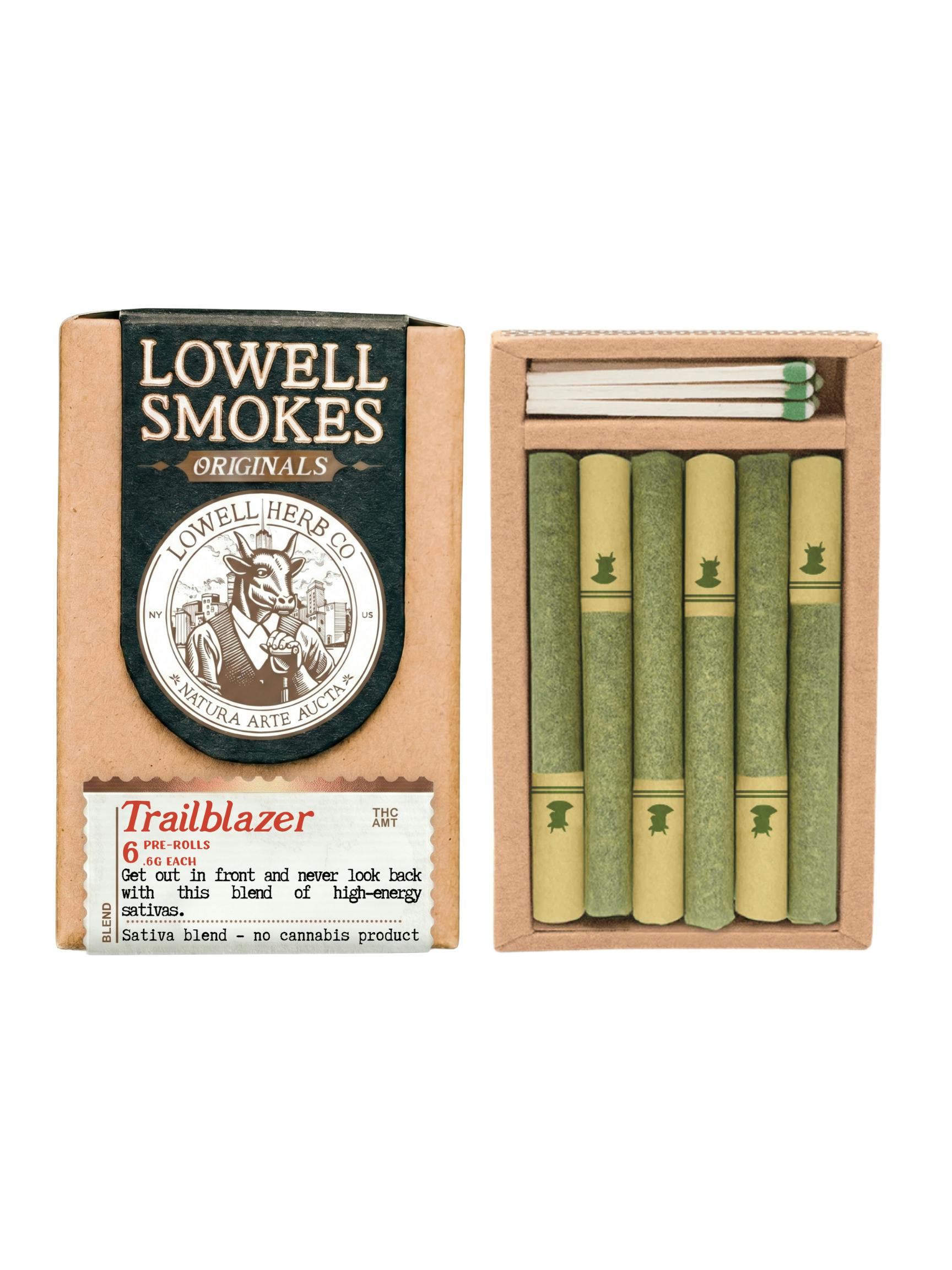 Lowell Smokes | Trailblazer (S) | Pre-Roll Pack 3.6G
