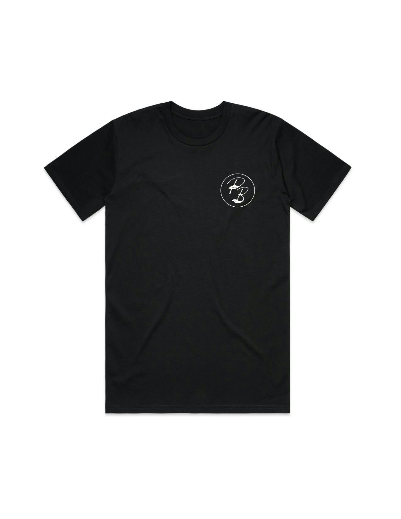 Plant Base - Logo T-shirt- Black
