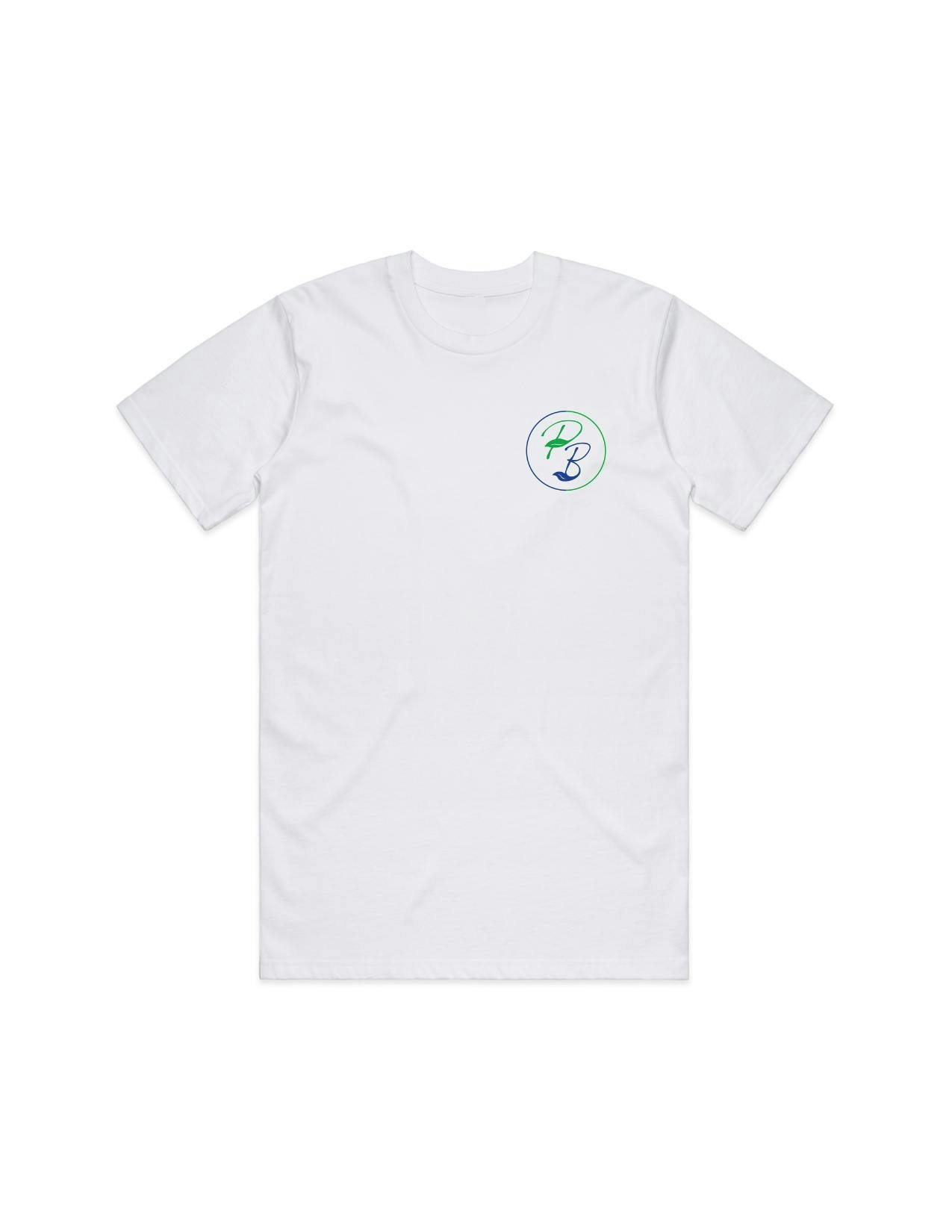 Plant Base - Logo T-shirt- White