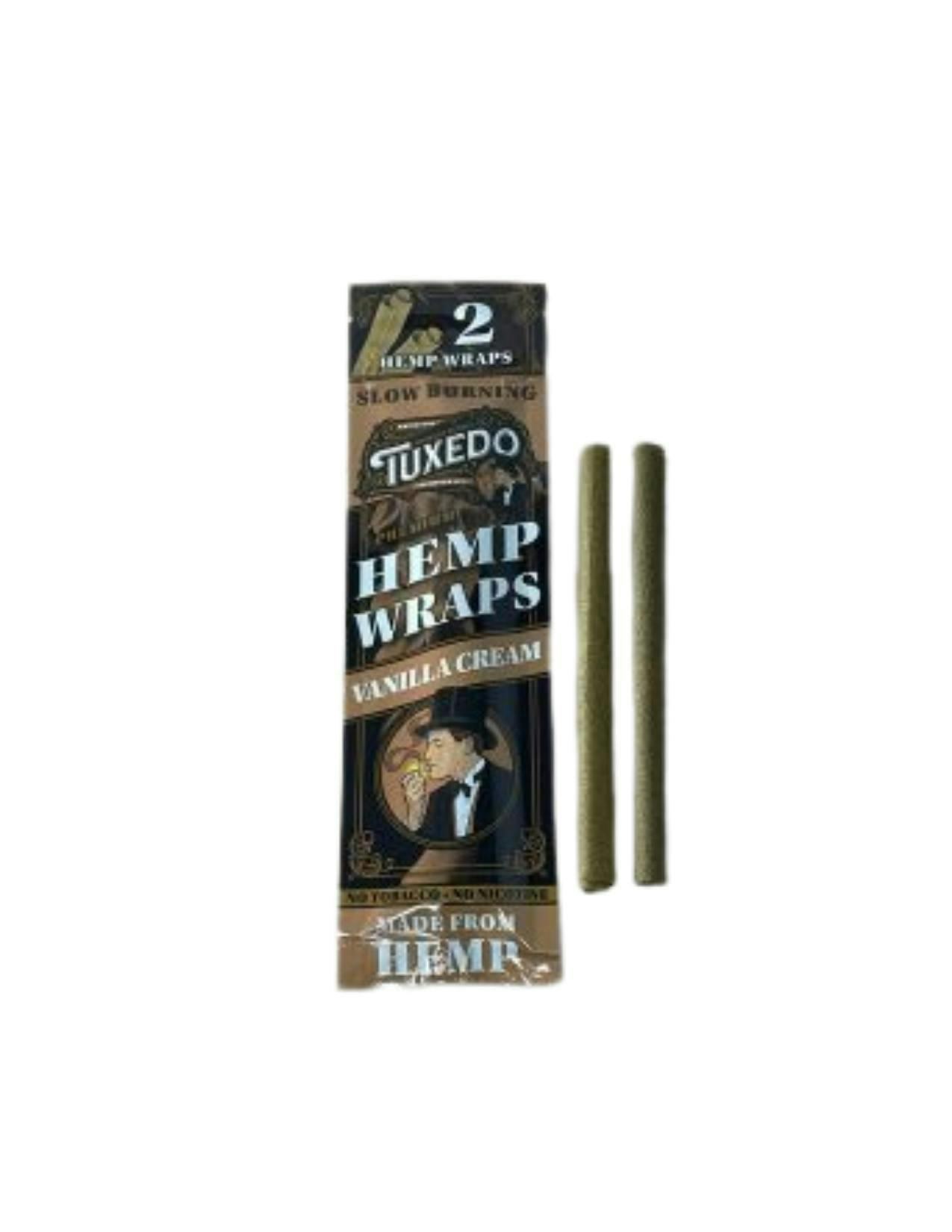 Tuxedo - Hemp Wraps 25's I Vanilla Cream