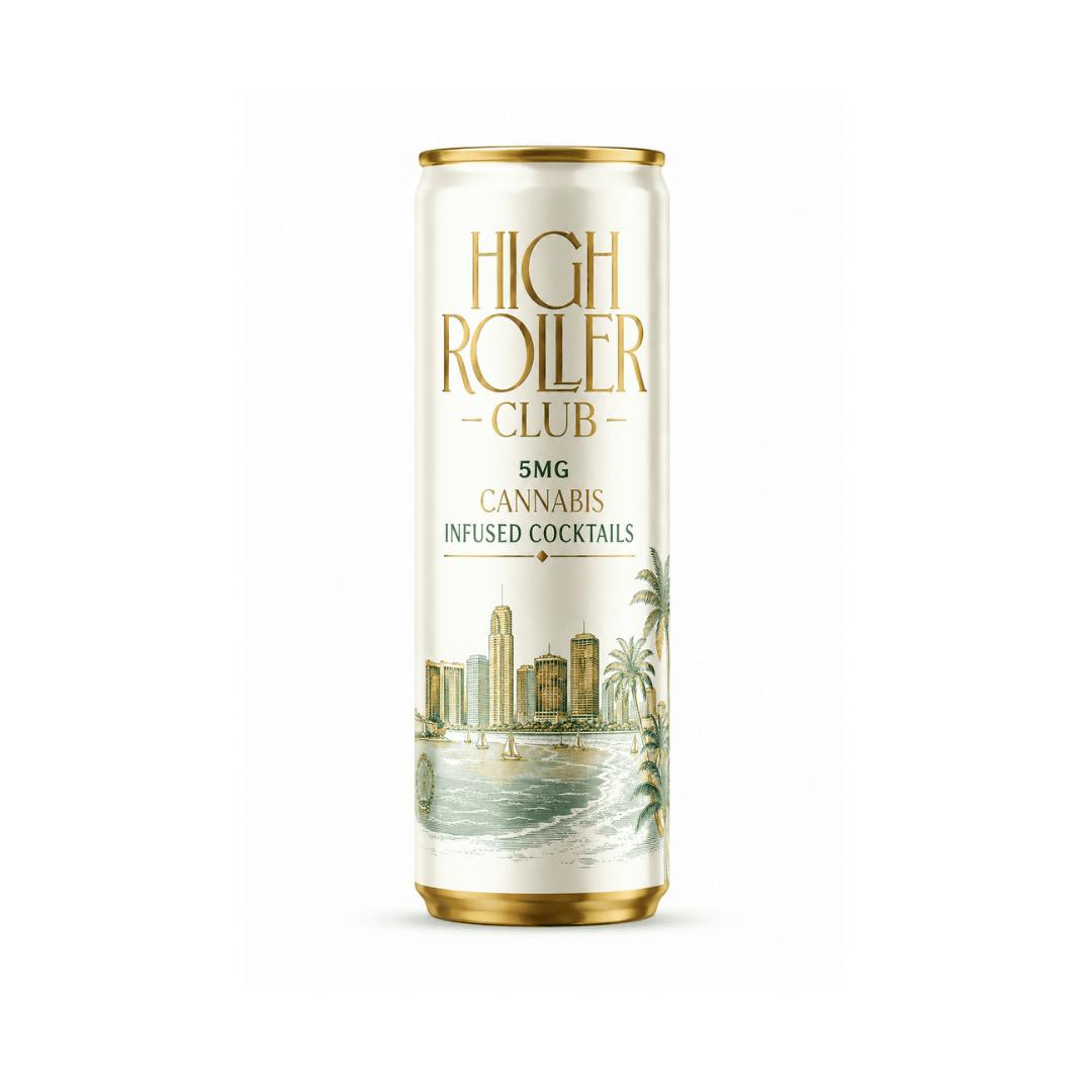 High Roller - Espresso Martini | THC Drink | 5mg - 5 items at Plant Base Dispensary