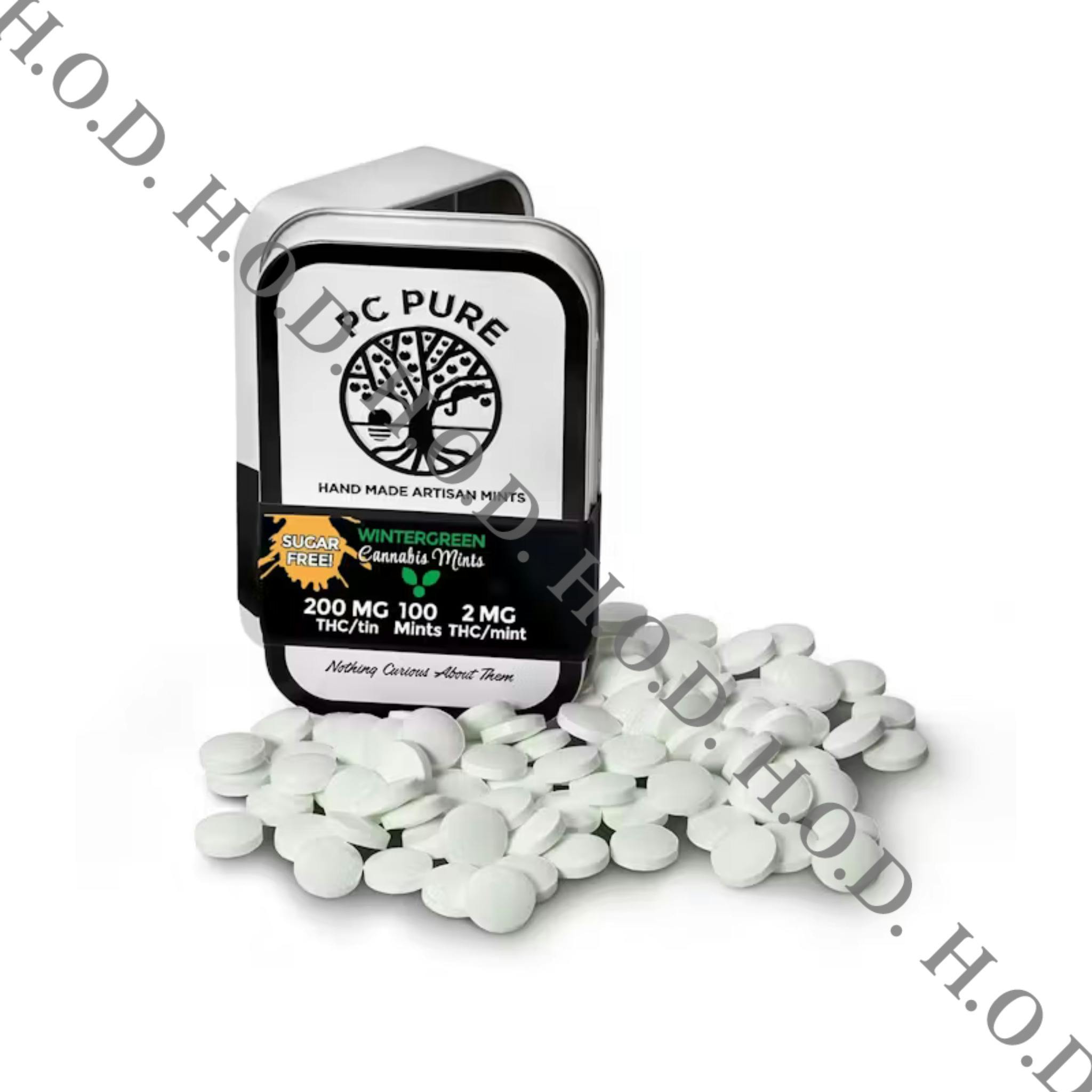 PC Pure Wintergreen Mints 100x