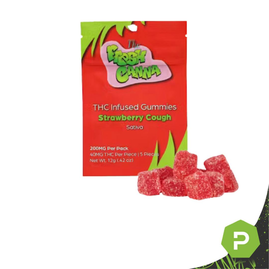 Fresh Canna | 200mg Gummies | Strawberry Cough