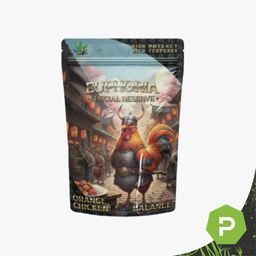 Euphoria | 28g Prepackaged Flower Special Reserve | Orange Chicken