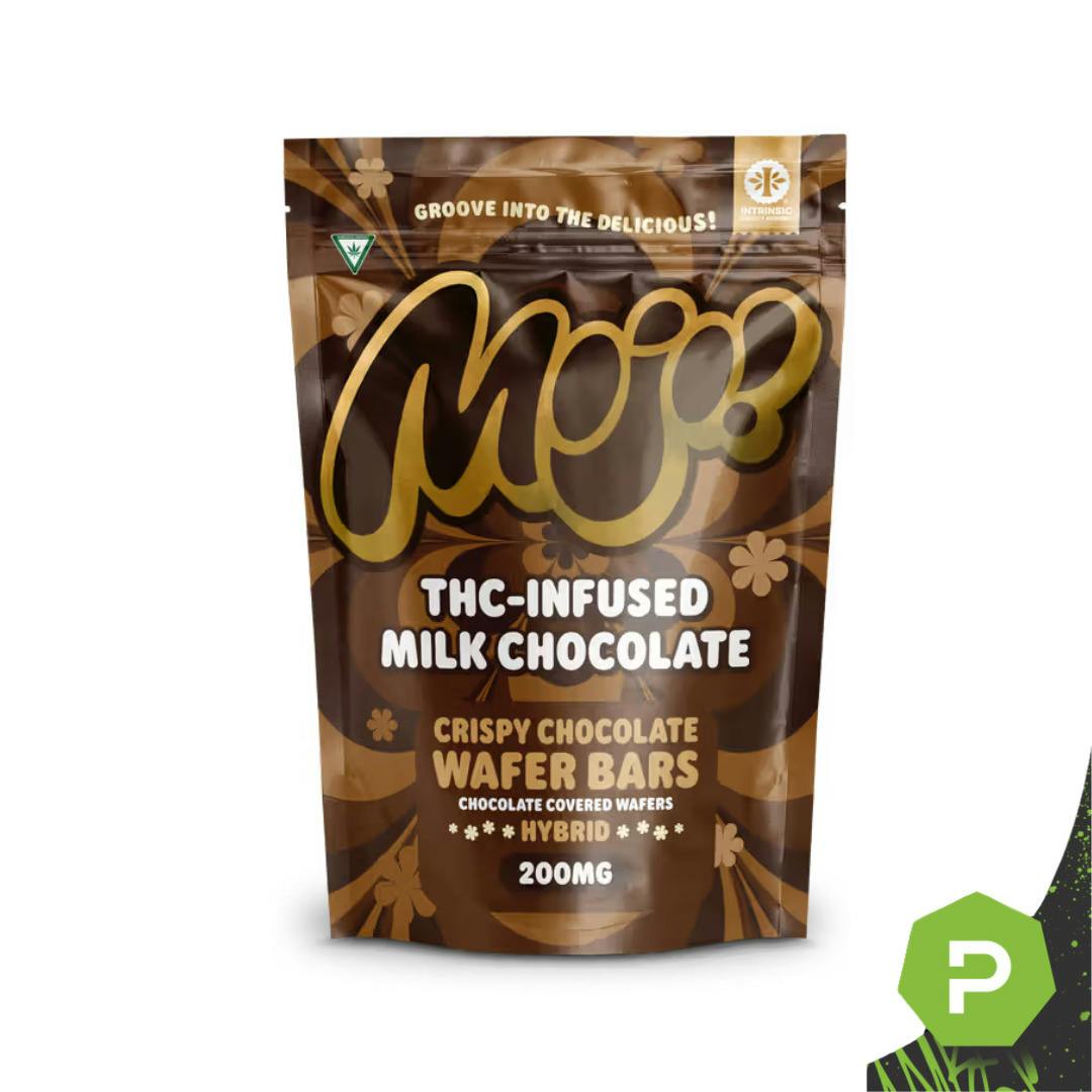 Mojo | 200mg Chocolate | Crispy Chocolate Wafer Bars