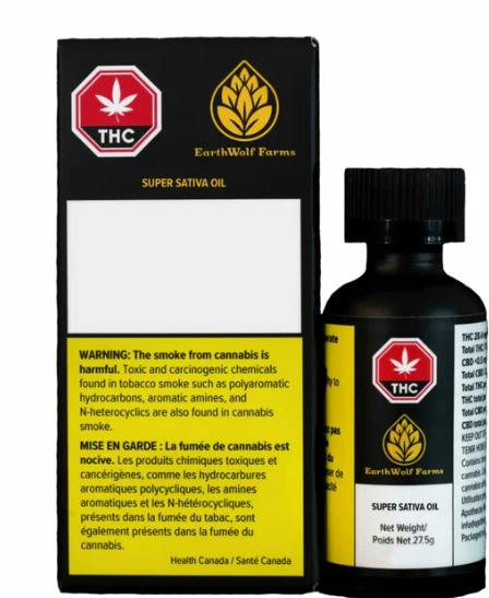 30ML | SUPER SATIVA OIL | EARTHWOLF FARMS