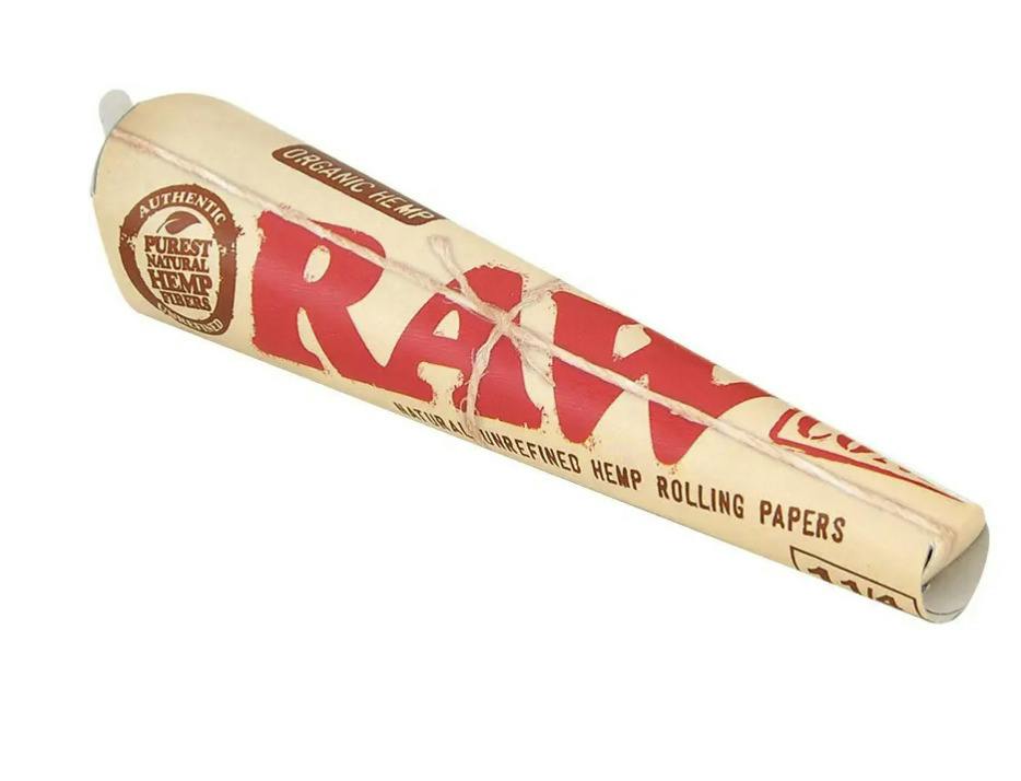 1 1/4" Raw Cones (Natural Unrefined)