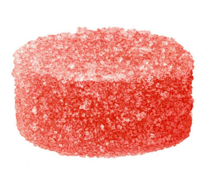 1X10MG | RED APPLE PEACH MAX10 THC GUMMY | SHRED'EMS