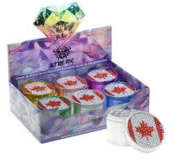 4 Part Xtreme Gemstone Grinder | Canada Flag