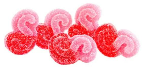 5X2MG | STRAWBERRY WATERMELON 4:1 CBG:THC GUMMIES | SPINACH