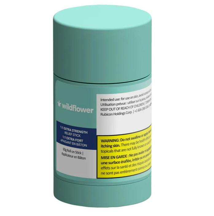 60G | WILDFLOWER EXTRA STRENGTH 1:1 RELIEF STICK | WILDFLOWER