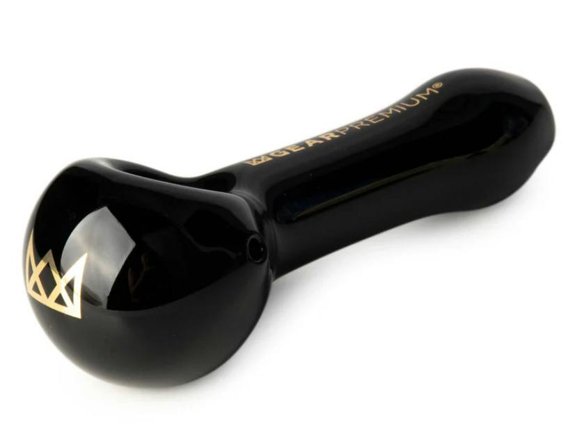Hand Pipe With Ash Catcher Black