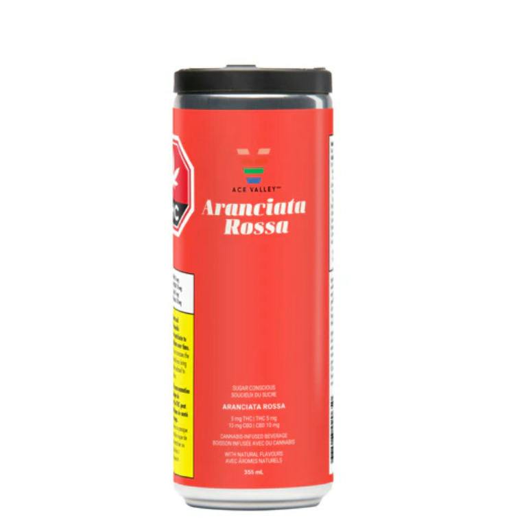 355ML | ARANCIATA ROSSA 1:2 THC:CBD | ACE VALLEY