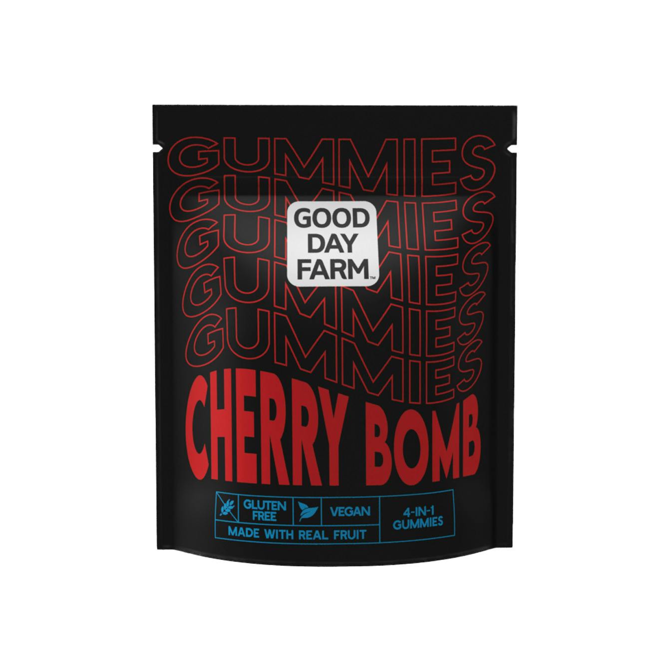 Good Day Farm - Cherry Bomb - MULTI DOSE - Gummies 300mg - 10pk