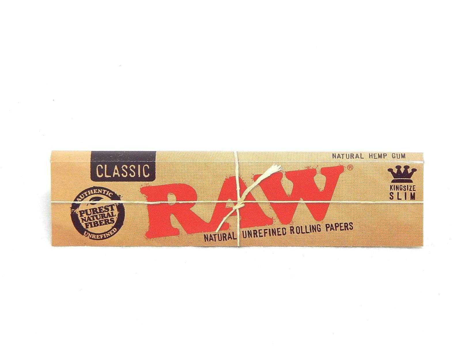RAW - Classic King Size Slim Papers at ROOTDOWN