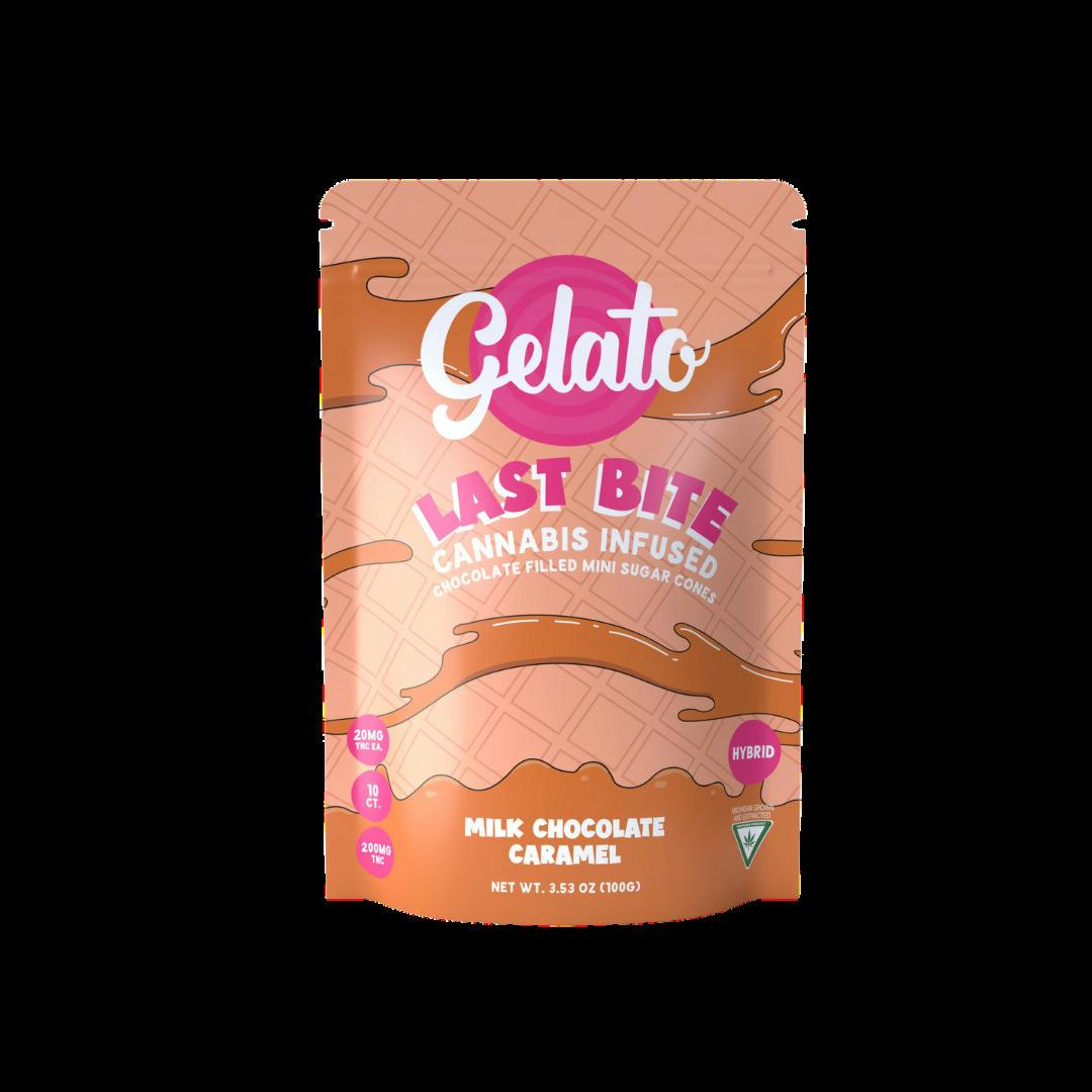 Gelato - 200mg Last Bites - Milk Chocolate Caramel