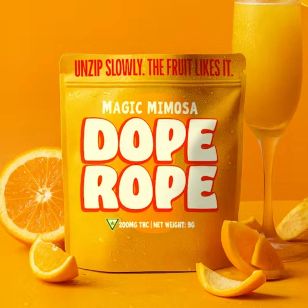 Dope Rope - 200mg Gummy Rope - Magic Mimosa