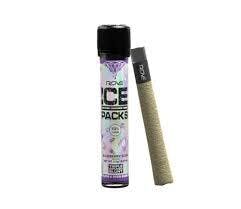Blueberry Kush - Infused Ice Pack Blunt (Rosin, Hash, and Diamonds) 2g