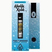 Khalifa Kush Point Breeze Live Resin Cartridge 0.5g