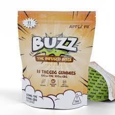 BUZZ Peach Ice Tea Gummies 10mg ea | 10-Pack