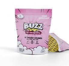 BUZZ Pink Lemonade Ratioed Gummies 10mg ea | 10-Pack | 1:1 THC:CBD