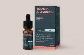 Dr. Solomon's Doze Unflavored Ratioed Tincture 100mg | 1:1 THC:CBD