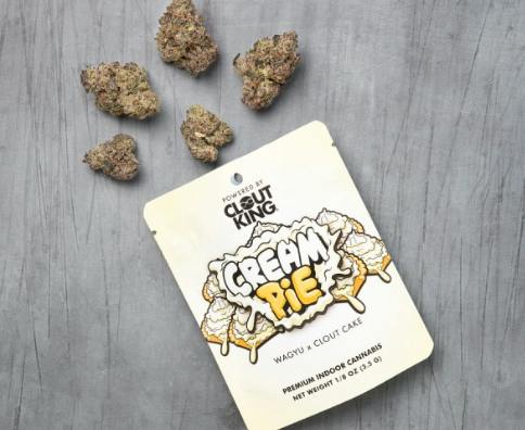 Clout King Cream Pie Whole Flower 3.5g