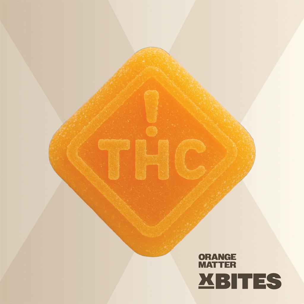 Select X-Bites Orange Matter Gummies 10mg ea | 10-Pack