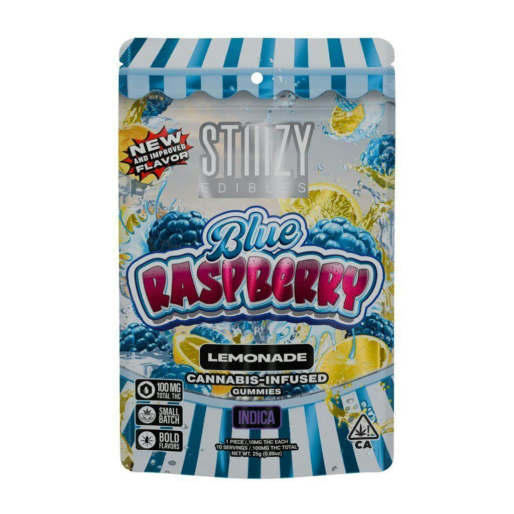 STIIIZY Blue Raspberry Lemonade Gummies 10mg ea | 10-Pack