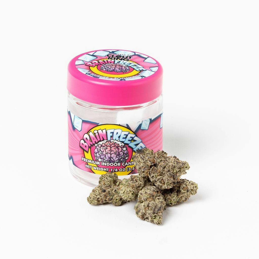Clout King Brain Freeze Whole Flower 3.5g