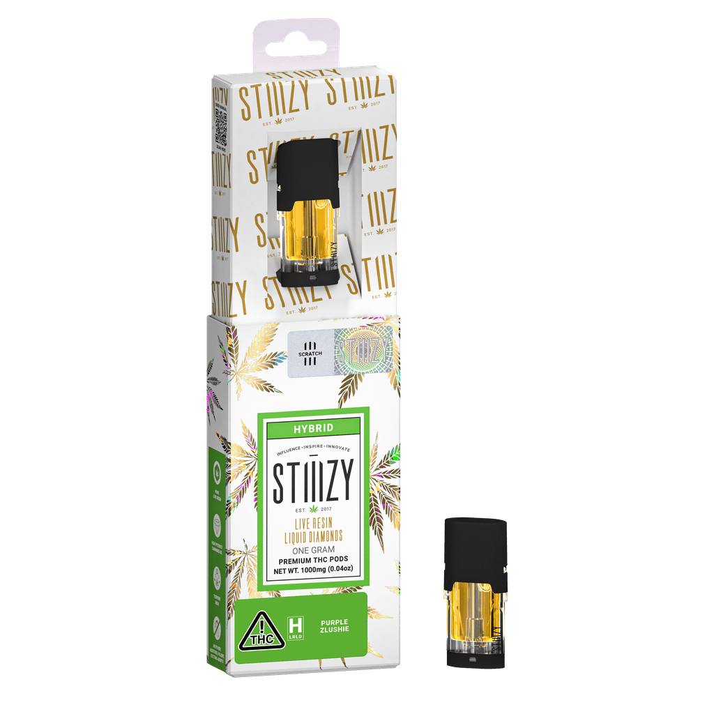 STIIIZY Purple Zlushie Live Resin Liquid Diamonds Pod 0.95g