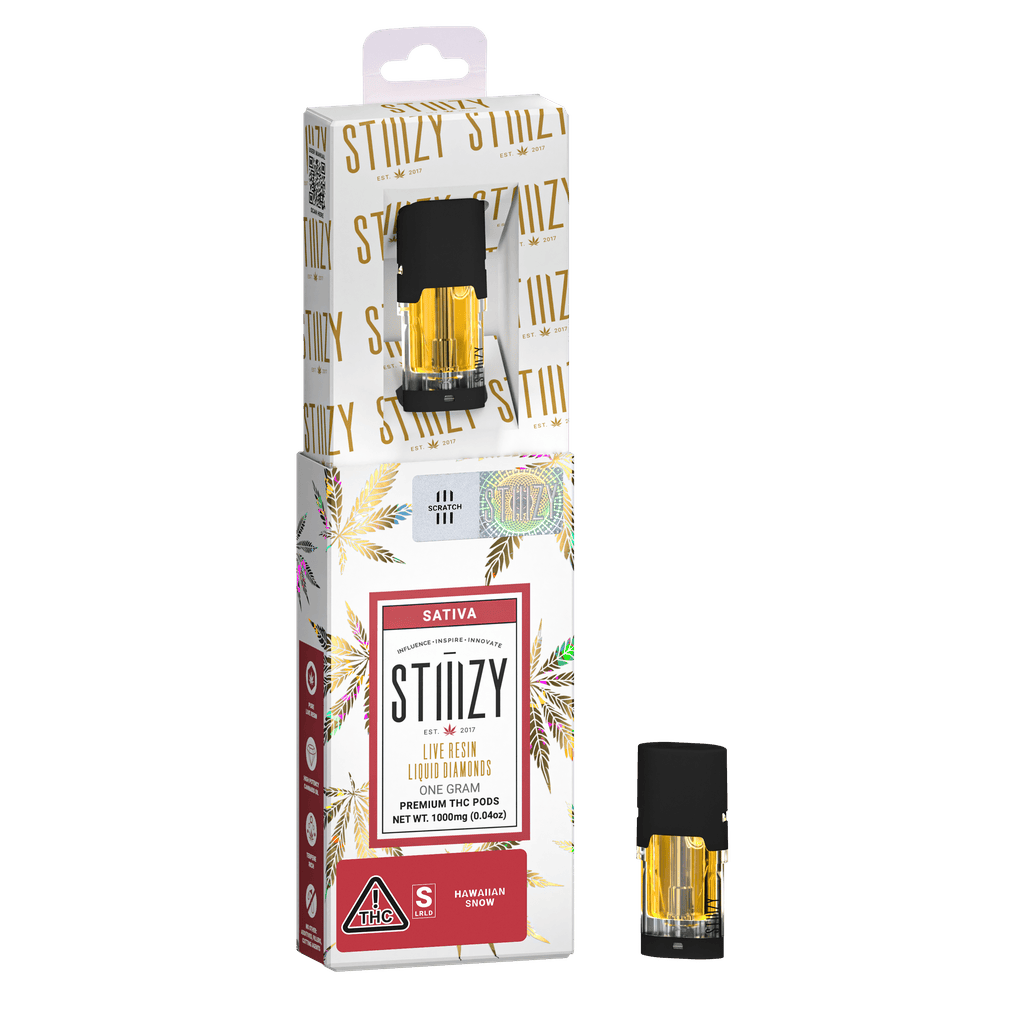 STIIIZY Hawaiian Snow Live Resin Liquid Diamonds Pod 0.95g