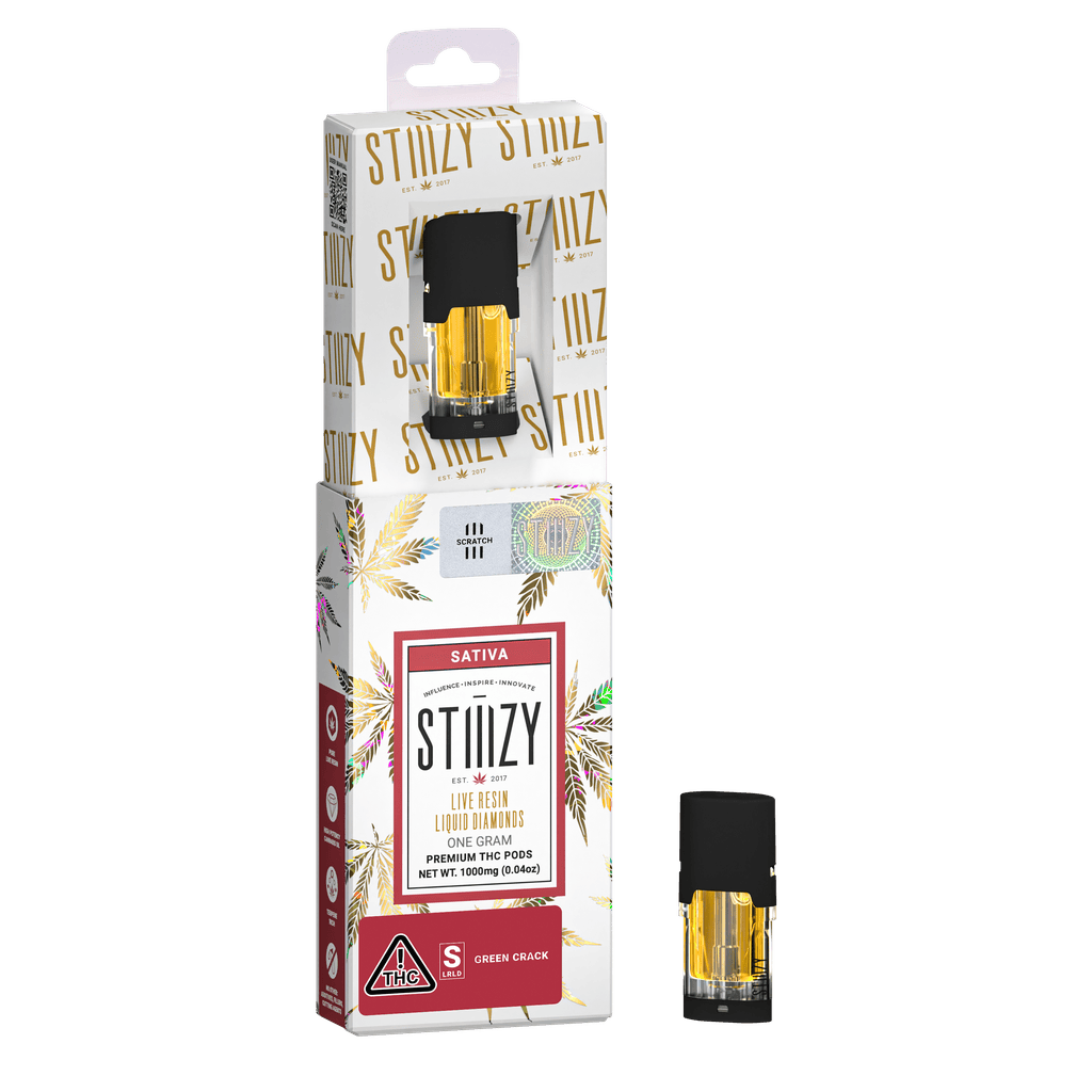 STIIIZY Green Crack Live Resin Liquid Diamonds Pod 0.95g