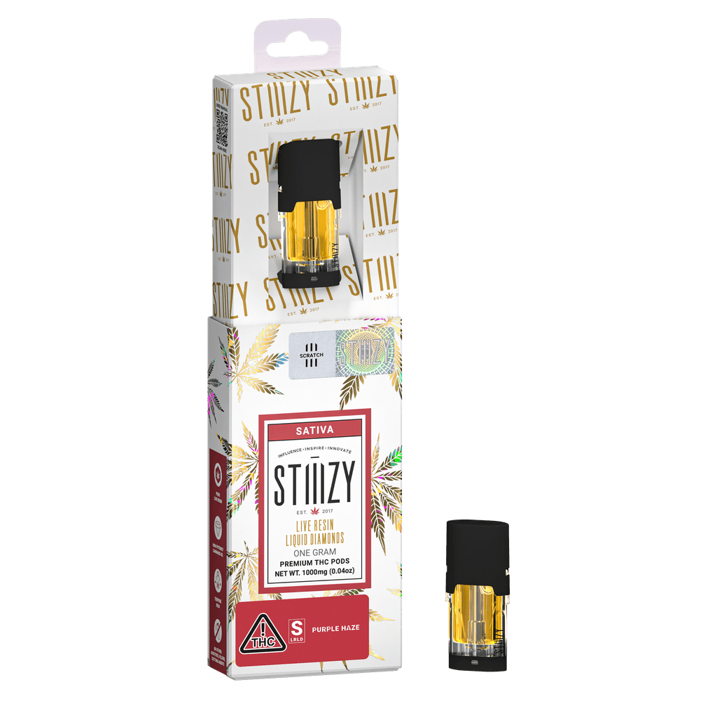 STIIIZY Purple Haze Live Resin Liquid Diamonds Pod 0.95g