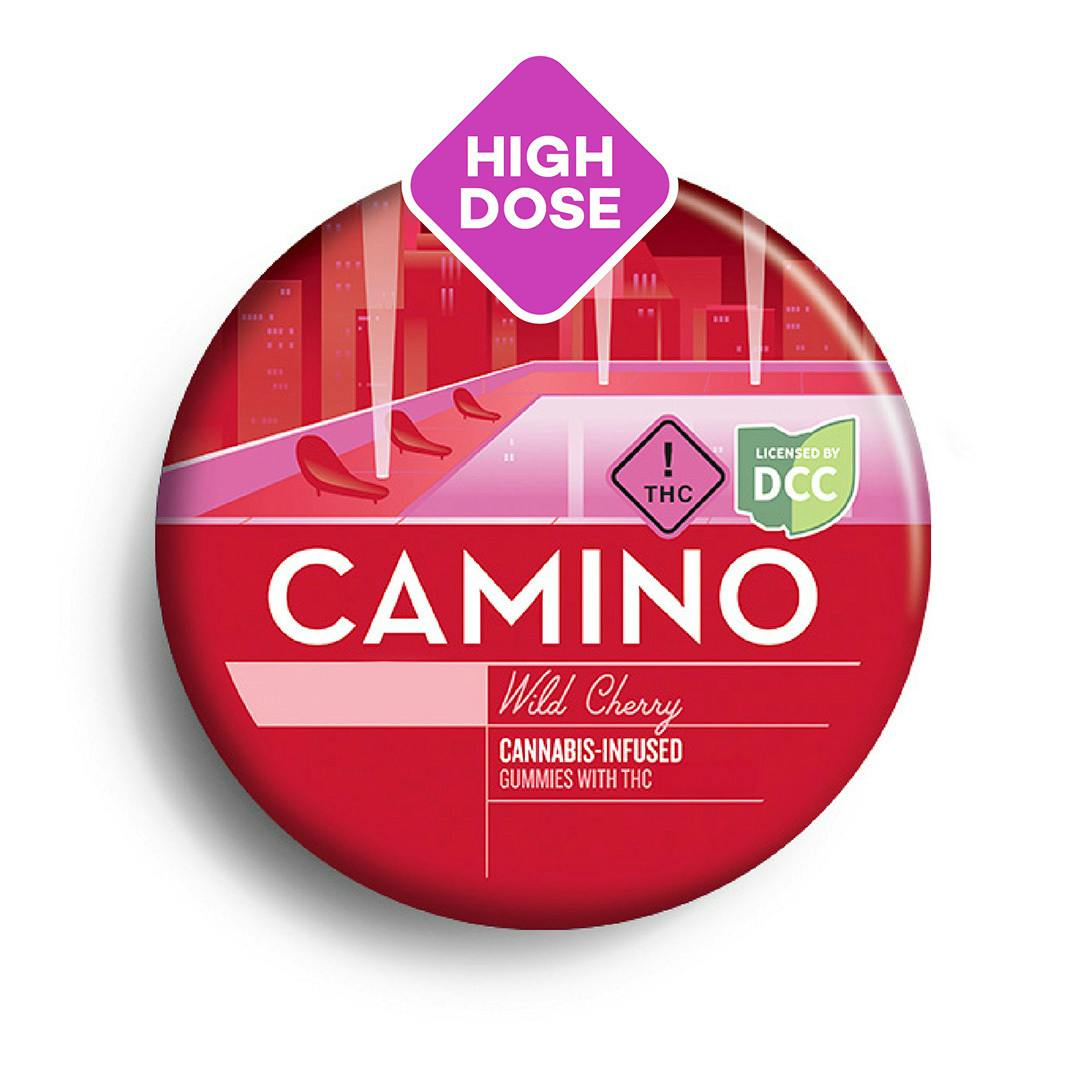 Camino High Dose Wild Cherry Gummies