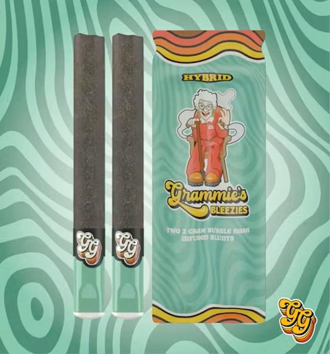 Sunset Diesel - 2-Pack Bubble Hash Infused 2g Blunts (4g)