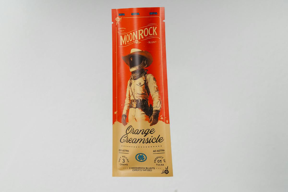 Mello Gold - Orange Creamsicle Moonrock 3g Blunt