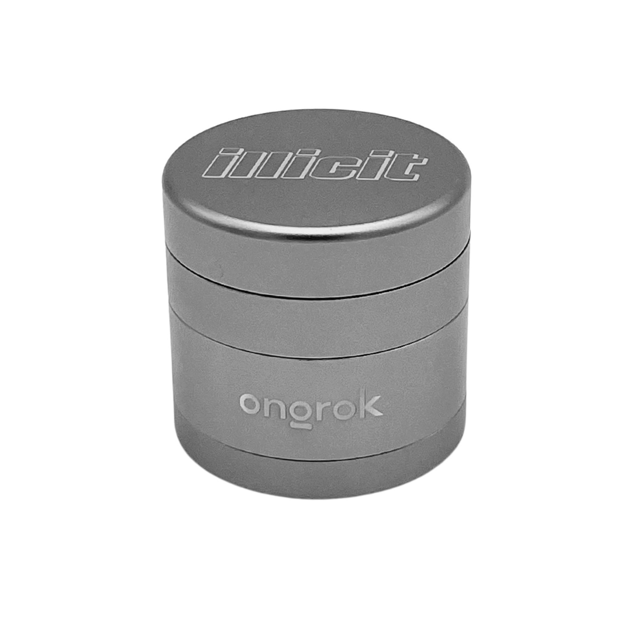 ILlicit 4 Piece EZ Grinder | Gun Metal