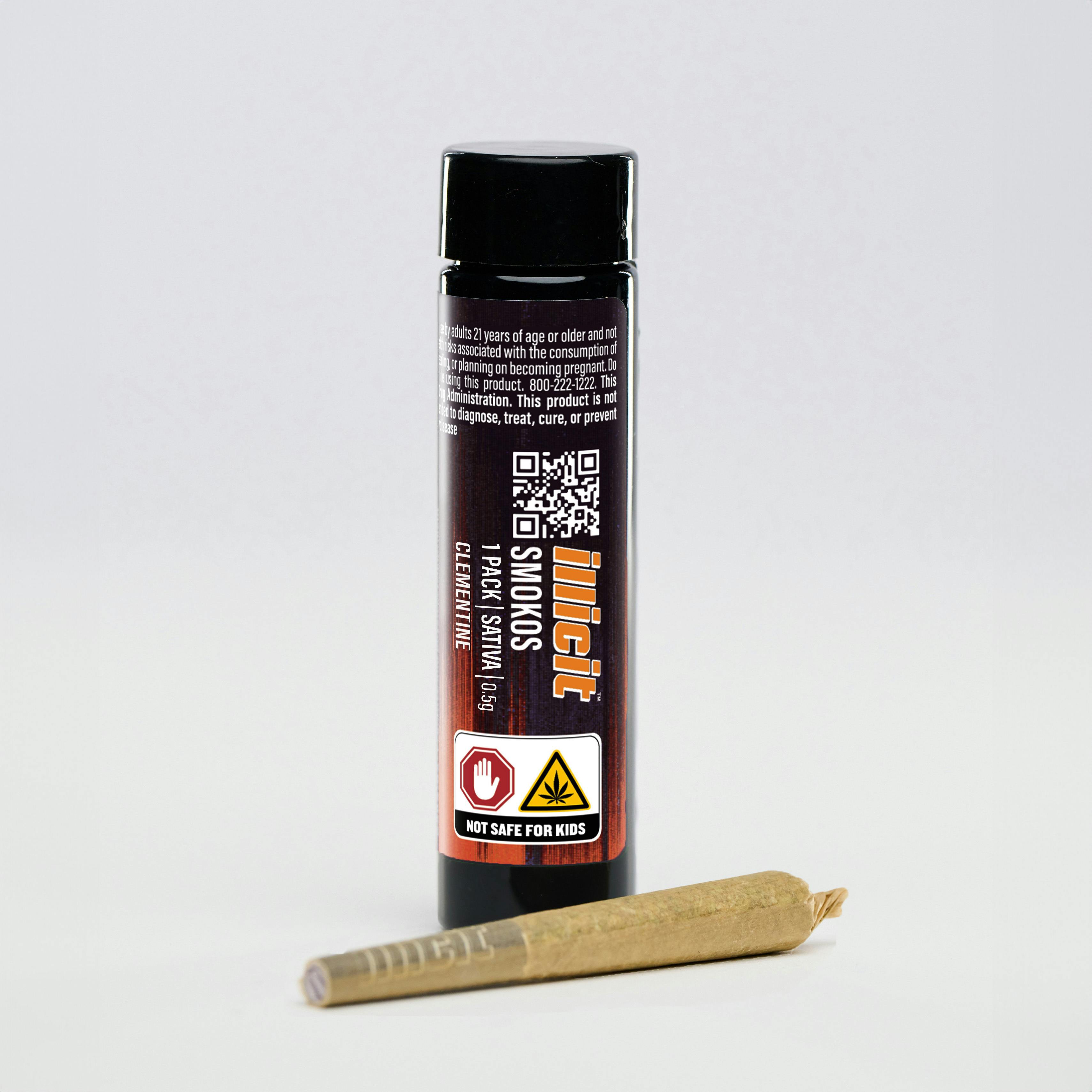 Clementine | Smokos 0.5g (1ct) cannabis product