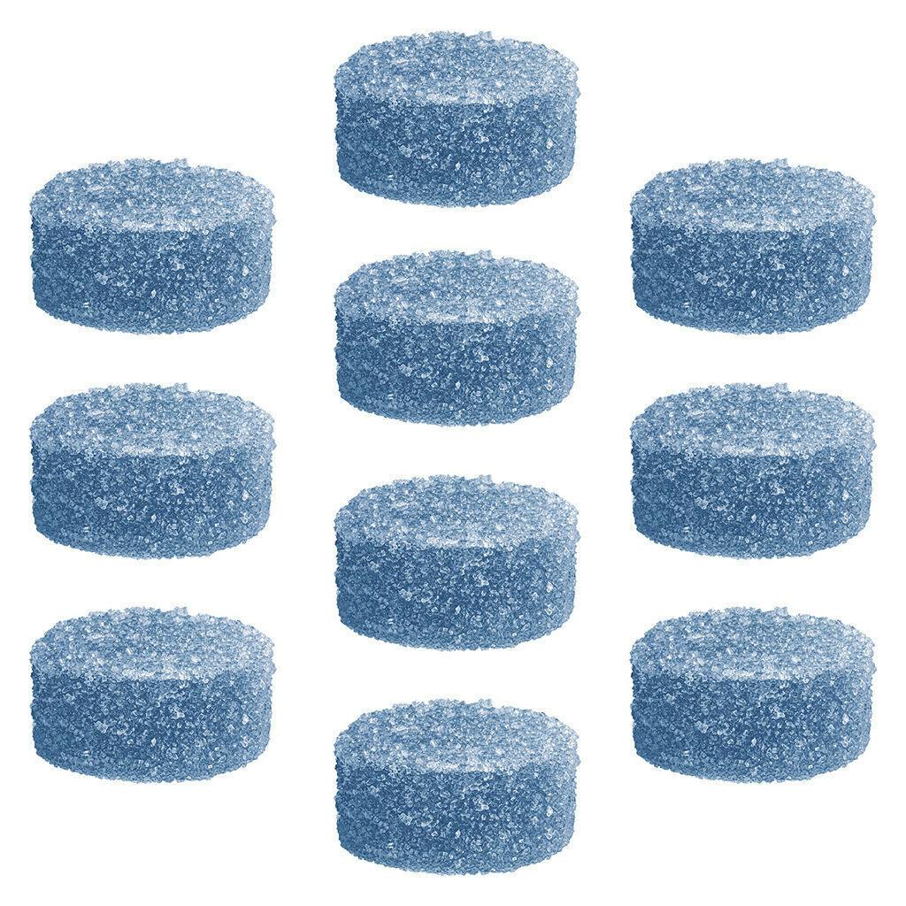 SHRED'ems - Blueberry Blaster Max10 Party Pack 100 THC:CBG Gummies - 10x1 Pack