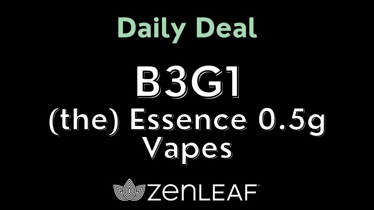 B3G1 (the) Essence 0.5g Vapes at Zen Leaf Towson Weedmaps